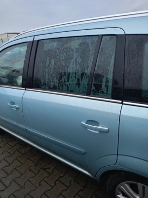 Стекло задняя левая z21y opel zafira b 05-12 z21y фото №1