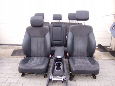 Mercedes ml w164 164 салон сидіння заднє сидіння обшивки фото №1