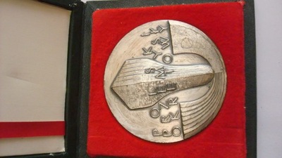 Medal 25 lat eksportu statków + pudełko