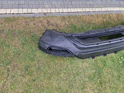 Volkswagen t-roc накладка диффузор бампера задняя 2ga807521s фото №1