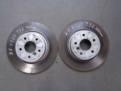 Гальмівні диски задня задні kpl 300mm jaguar xf ii x260 2.0 d фото №1
