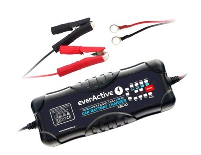 DISPOSITIVO DE CARGA RECTIFICADOR 12V 24V EVERACTIVE CBC-10 V2 START LUZ DE FRENADO POTENTE I SZYBKI  