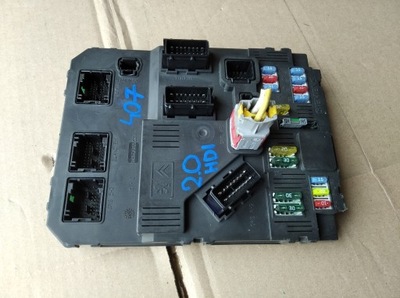 Коробка модуль bsi peugeot 407 rhr 2,0 hdi 16v фото №1