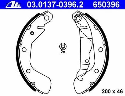 APKABOS HAMULC. OPEL CORSA C 00-06 (+ABS) 