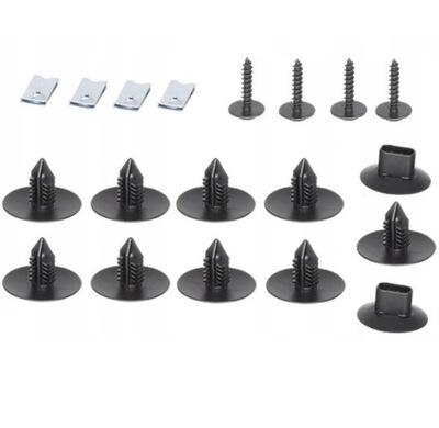 Dacia logan renault clio laguna megane talento vivaro набор клипсы подкрылок фото №1