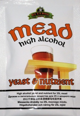 Drożdże do miodów pitnych Bulldog Mead Yeast Nutrient 25L