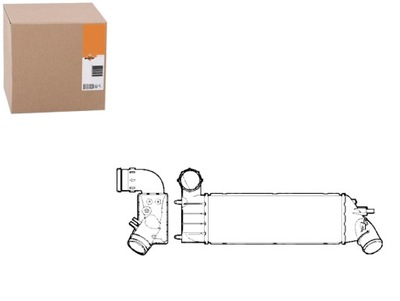 Интеркулер peugeot 807 2,2hdi nrf фото №1