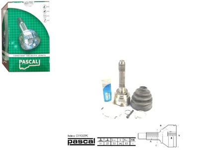 Шарнир приводной наружный isuzu trooper i opel f фото №1