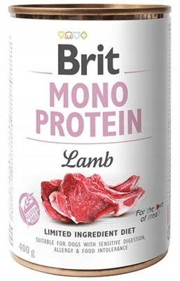 Brit Mono Protein Lamb Jagnięcina Puszka 400 g