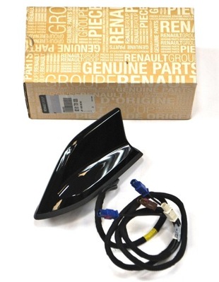 ANTENA ALETA REKINA, NEGRO LUSTRE RENAULT CAPTUR II 2 MEGANE IV 4 ZCON CON  