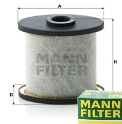 Mann-filter c 911 x-2 фильтр, вентиляция отсек коленчатого вала фото №1