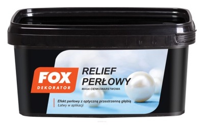 FOX Relief Perłowy SILVER 1kg