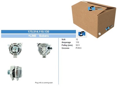 ALTERNADOR SUBARU 110A ALTERNADOR BV PSH  