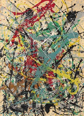 Jackson Pollock - Number 16, Numer 16,