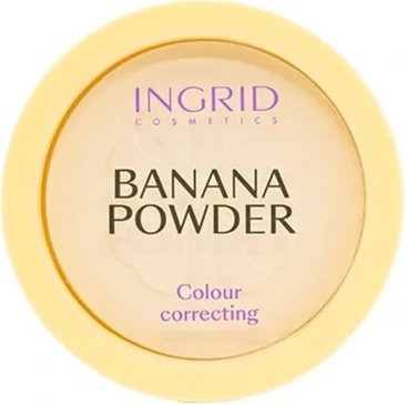 Ingrid Puder Prasowany Bananowy Korygujący Kolor