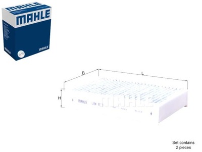 FILTRO CABINAS MAHLE  