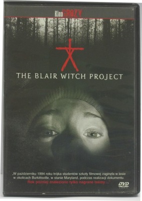 The Blair Witch Project dvd