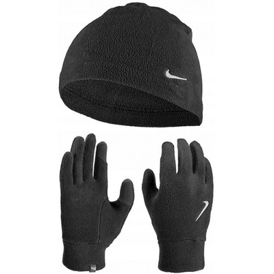 Czapka rękawiczki nike komplet na zimę męski S/M