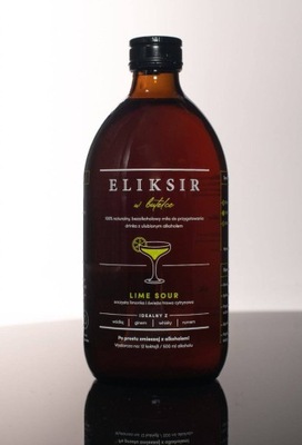 Eliksir w butelce - lime sour - 500ml