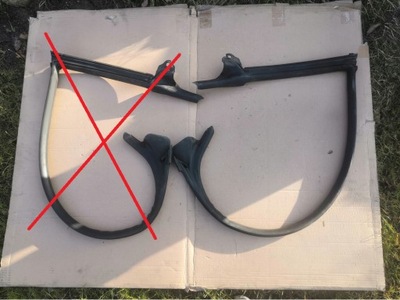 Audi a7 s7 прокладка двері верхній перед права ліва фото №1