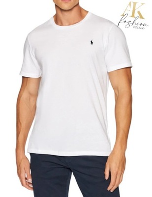 T-shirt męski Polo Ralph Lauren Biały 710680785003 r. M