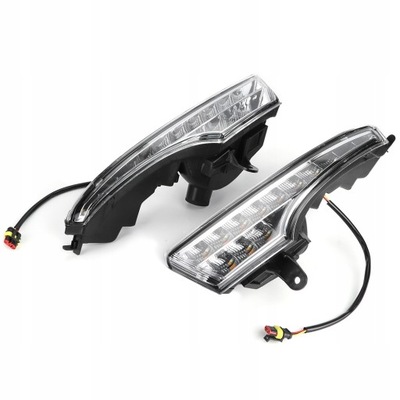 2 PIEZAS LUZ PARA CONDUCTOR DE DÍA DIODO LUMINOSO LED LÁMPARA  