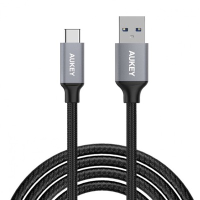 AUKEY CB-CD3 nylonowy kabel USB-C Quick Charge