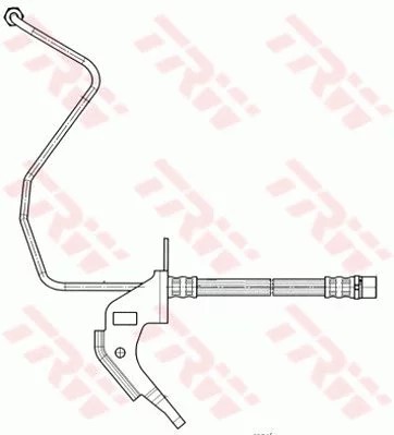 PHD563 ПАТРУБОК ГИБКИЙ HAM.OPEL OPEL ASTRA H