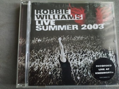 CD Live Summer 2003 Robbie Williams