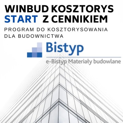 WINBUD Kosztorys Start z cennikiem e-Bistyp