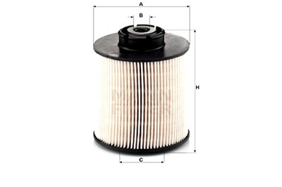 MANN-FILTER ФИЛЬТР ТОПЛИВА MERCEDES ATEGO ATEGO 2 AXOR AXOR 2 CITARO O