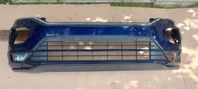 Бампер перед передній vw t-roc 17-22rok r-line хром 2ga807221j 2ga807221k фото №1