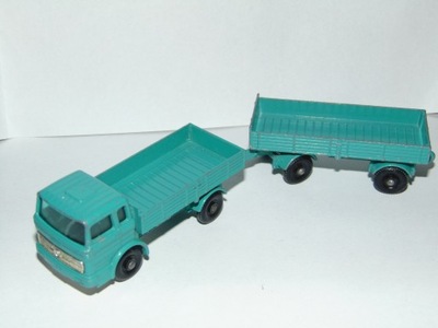 Matchbox - Mercedes Truck z przyczepą - zabytek