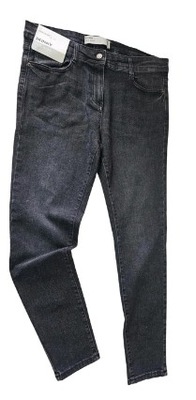 Next spodnie jeansowe skinny czarne 38