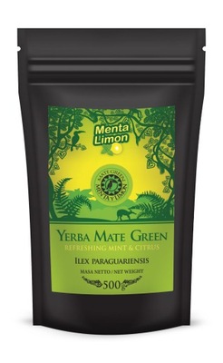 Yerba Mate Green Menta Limon 400g