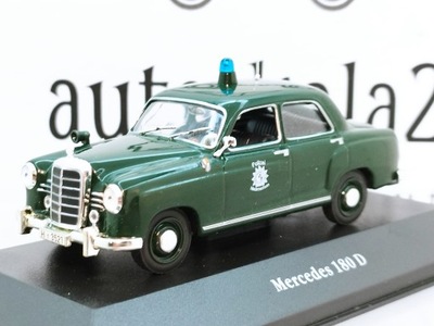 Mercedes 180D Polizei skala 1:43 002
