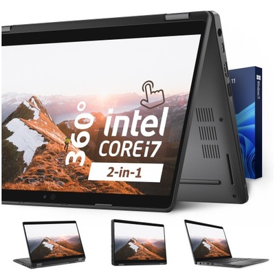 Laptop Dell 5300 Konwertowalny dotykowy ULTRABOOK 2in1 TABLET 13,3 " Intel Core i7 32 GB / 1024 GB grafit