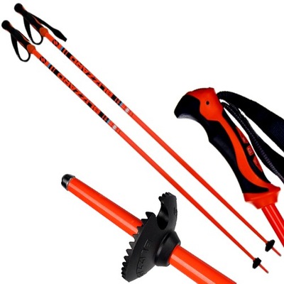 Kije kijki narciarskie BLIZZARD RACE 135cm orange