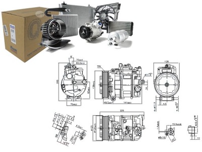 COMPRESOR COMPRESOR DE ACONDICIONADOR NISSENS 7L5820803  