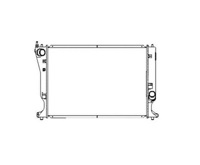 РАДІАТОР TOYOTA AVENSIS T25 07.06-- 164000R011