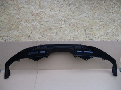 Спойлер диффузор накладка бампера задняя honda civic x type r 71529-tgh 71509- фото №1