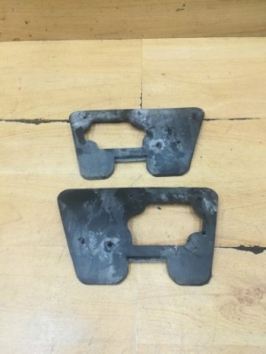 Пластина бампера перед пара mercedes w220 фото №1