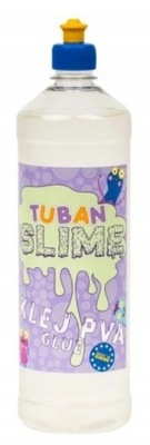 BEZBARWNY KLEJ PVA 500ml robienia glut Tuban Slime