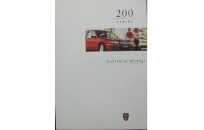 ROVER 200 1995-1999 POLSKA MANUAL MANTENIMIENTO  