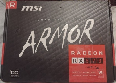 Karta graficzna MSI RADEON RX570 4GB ARMOR OC