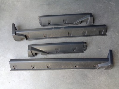 Молдинг порог перед задняя левая jeep compass i фото №1