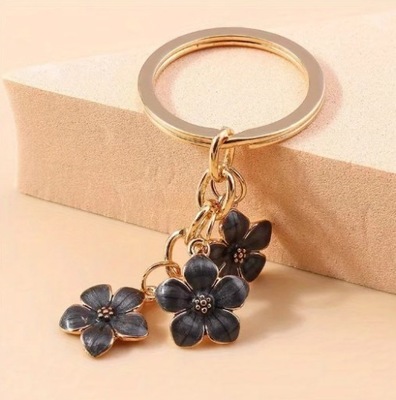 BRELOK DO KLUCZY KWIATKI