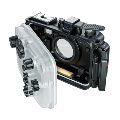 Wodoodporna obudowa kamery sportowej do Olympus TG-7 w kolorze czarnym