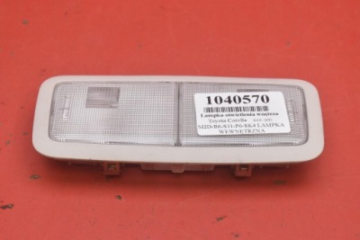 Лампа освітлення салону задня 81250-05030 toyota corolla e21 lift 19-21 фото №1