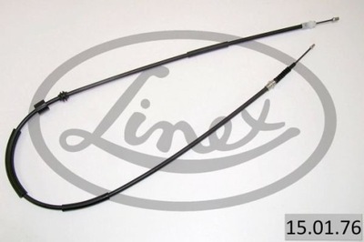 15.01.76/LIN CABLE FRENOS DE MANO FORD 15.01.76  